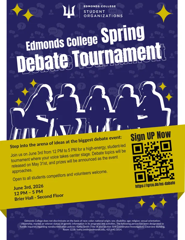 SO - Edmonds College Spring Debate Tournament 2026