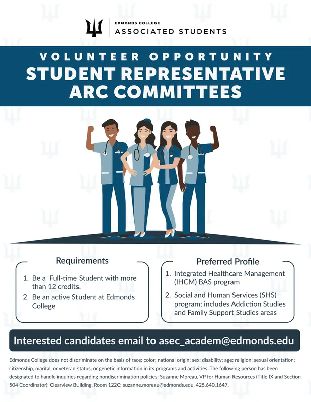 ASEC - ARC Recruit Student Representative Advertisment