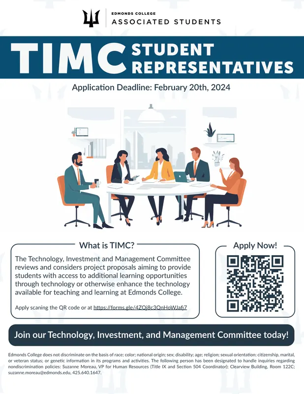 ASEC - TIMC Recruit Student Representative Advertisment