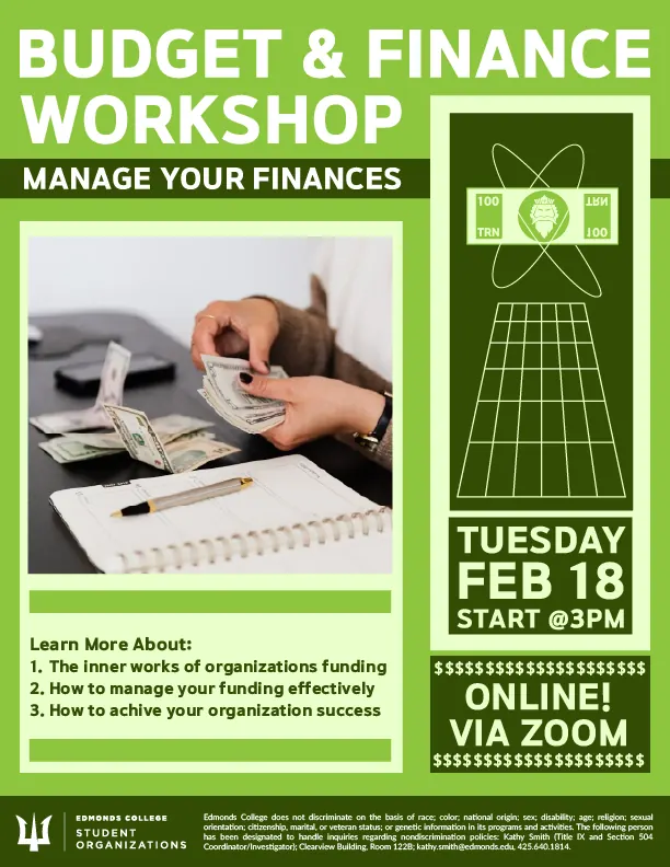 SO - Budget & Finance Workshop